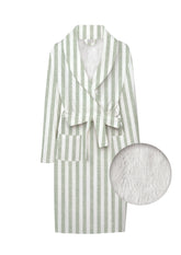 Zohome Badjas Banda di Lino Moss Green - 100% Polyester